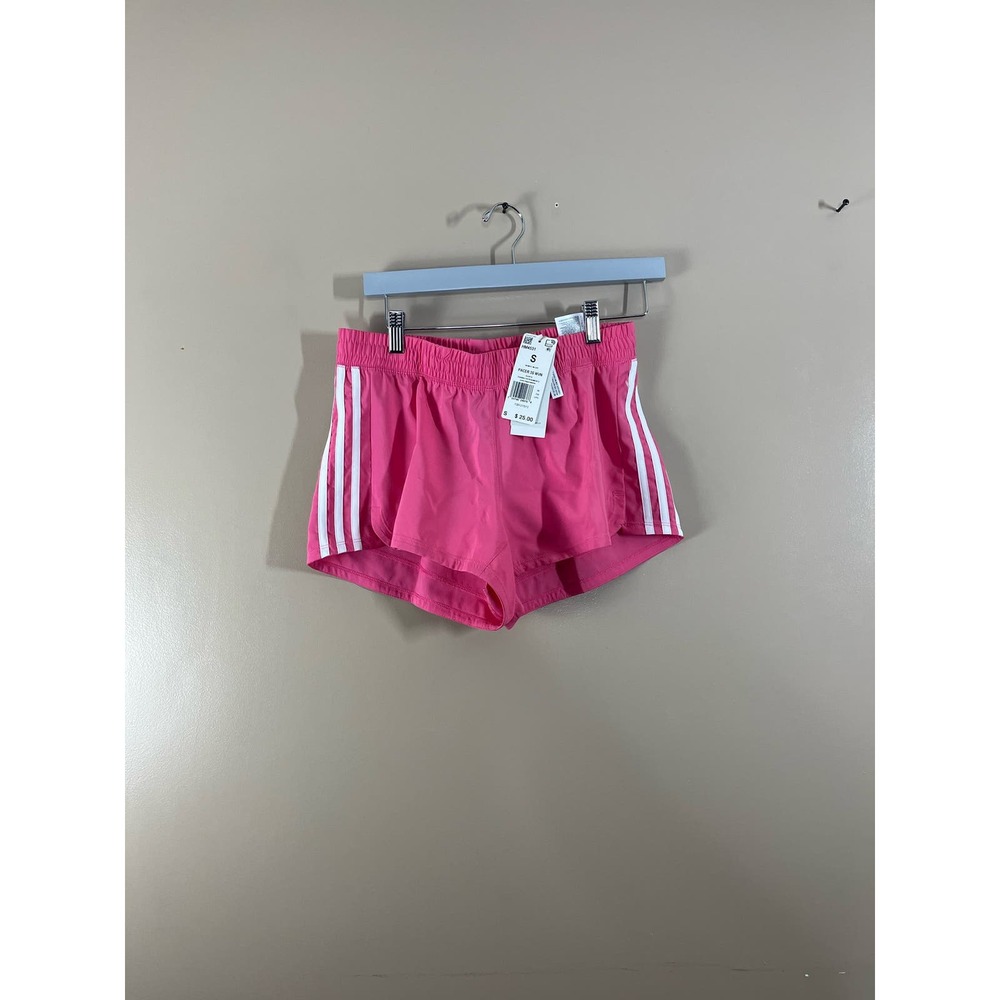 Adidas Run It H31075 Women's Pink/White Running Shorts Size s